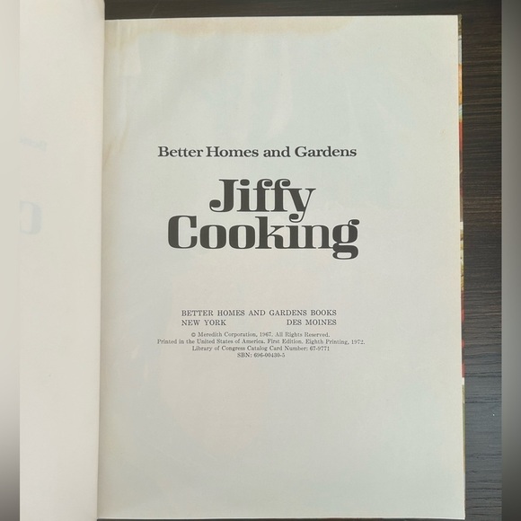 Vintage 1967 Better Homes And Gardens Jiffy Cooking Cookbook - Picture 4 of 10